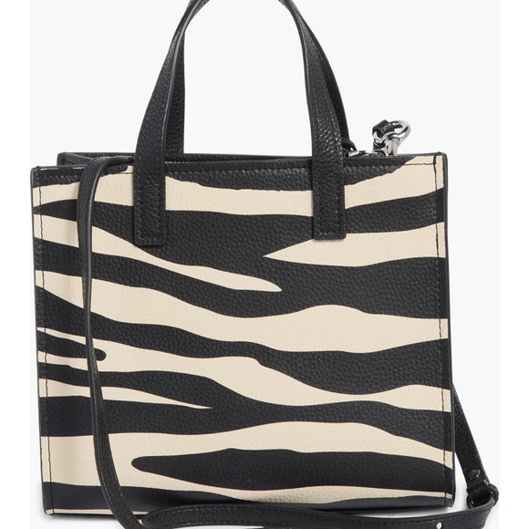 Marc Jacobs Zebra Stripe Mini Bag in Black and Cream - Picture 3 of 6